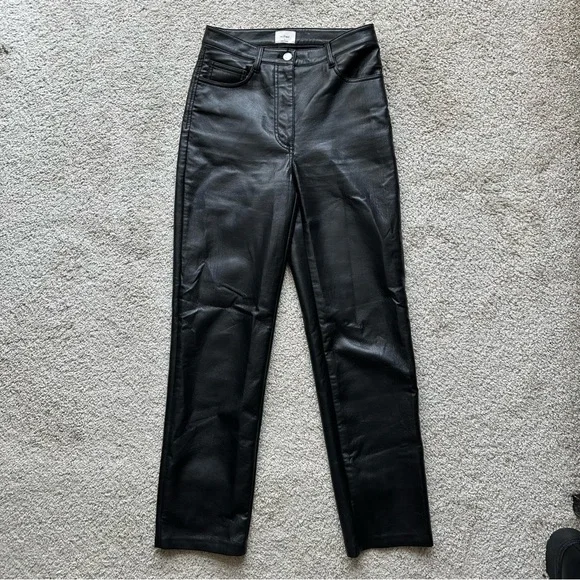 ARITZIA WILFRED THE MELINA VEGAN LEATHER PANT - Picture 13 of 14